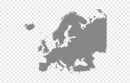 Карта Европы инфографика