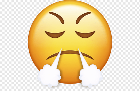 Смайлики эмодзи злой
