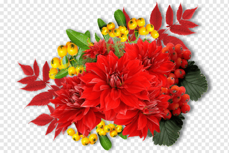 Осенний букет цветов