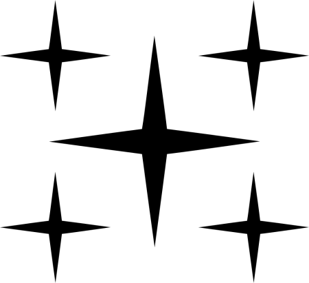 Четырехконечная звезда svg