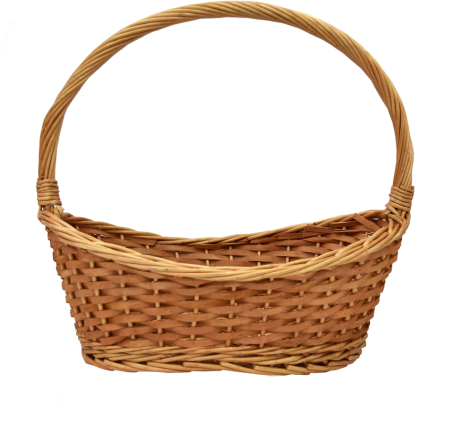 Дети с корзинкой