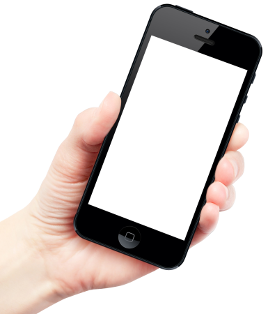 Iphone в руке