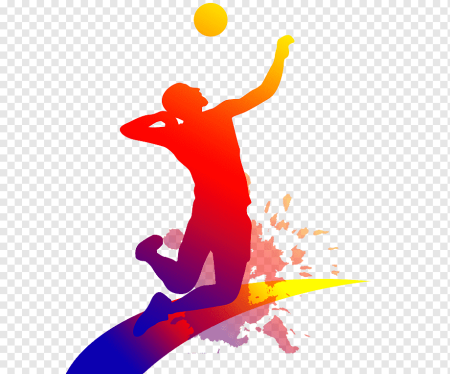 Спортсмен на прозрачном фоне