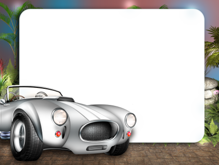 Фоторамка "машина"