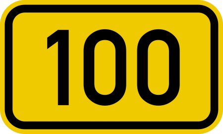 Красивая цифра 100