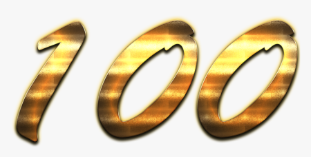 Цифра 100