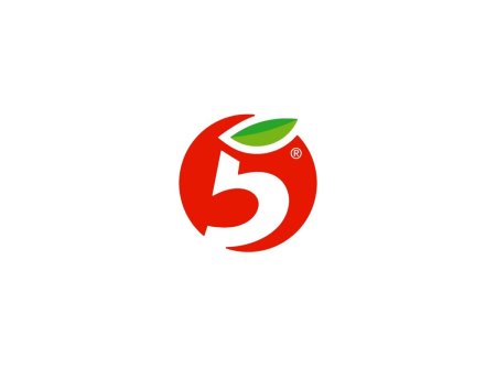 Пятерочка логотип на прозрачном фоне