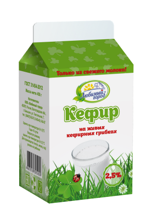 Кефир 0.5 л