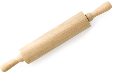 Ребенок со скалкой