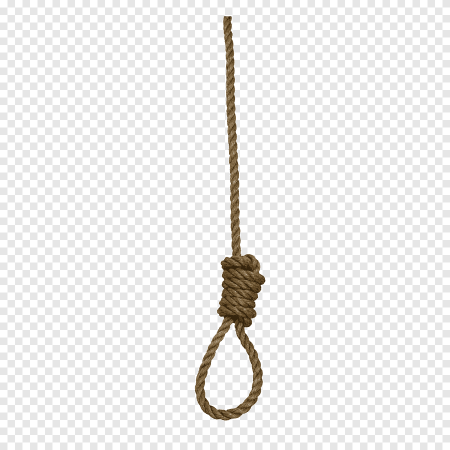 Веревка висит