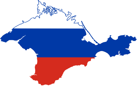 Крым карта флаг
