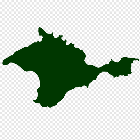 Крым очертания полуострова