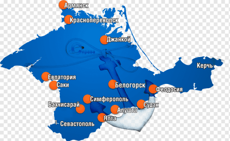 Карта Крыма
