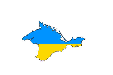 Крым очертания полуострова на прозрачном фоне