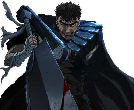 Берсерк 1997 Гатс в полный рост