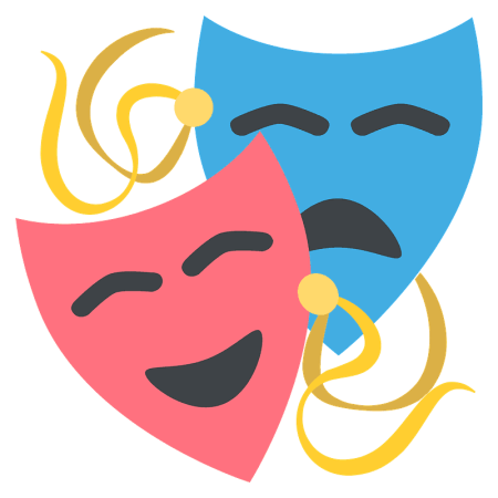 Знак театра маски