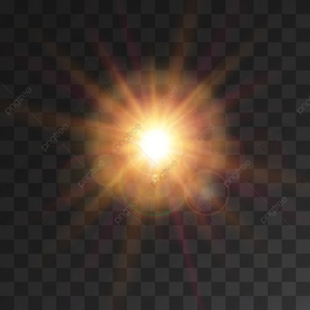 Солнечные блики для фотошопа