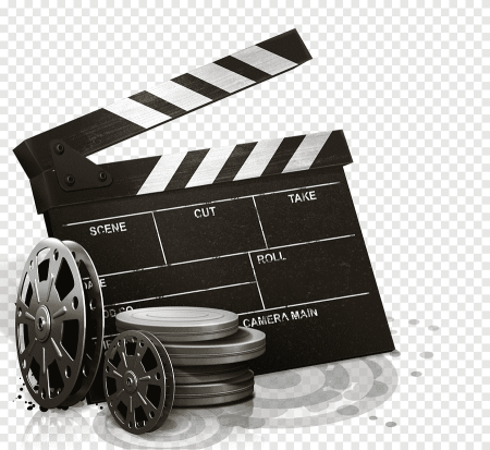 Кинопроектор на прозрачном фоне