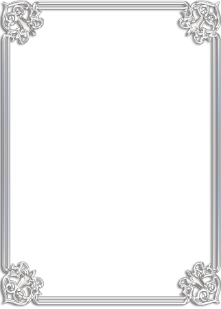 Серебряная рамка для текста