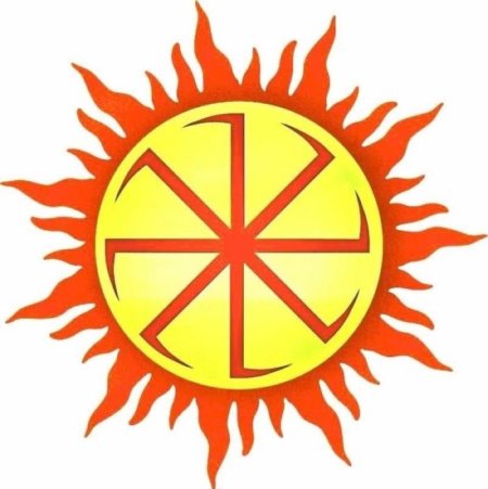 Коловрат Солнцеворот символ