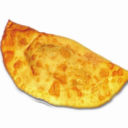 Чебурек на белом фоне