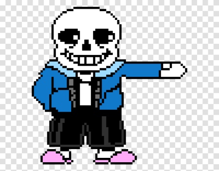 Glitchtale Санс пиксель