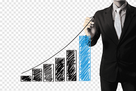 Бизнес на прозрачном фоне