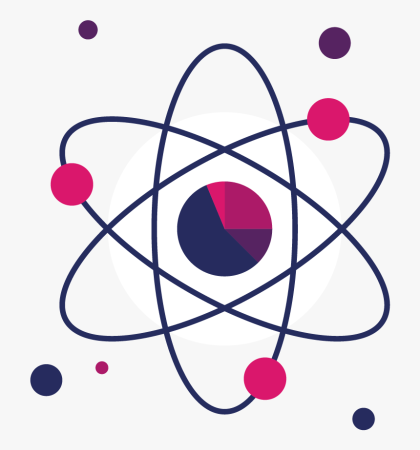 Atom значок