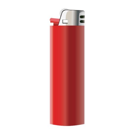 Белая зажигалка BIC