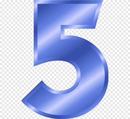 Стилизованная цифра 5