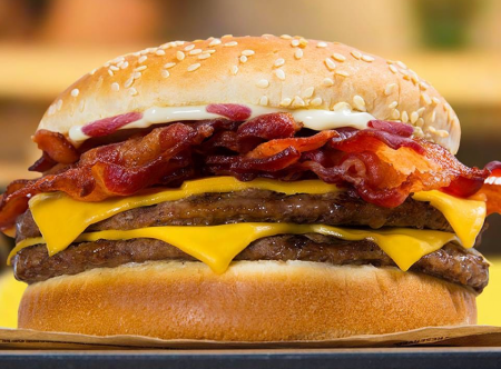 Вегетарианский бургер Burger King
