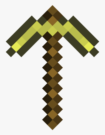Minecraft деревянная кирка