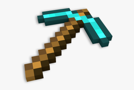 Алмазная кирка Minecraft