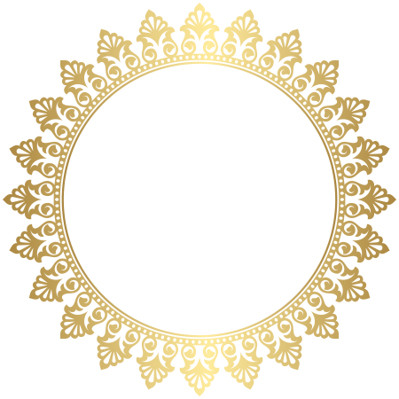 Круглая рамка для медали