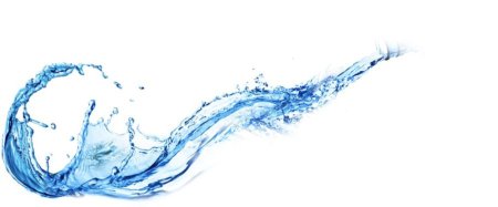 Брызги воды силуэт