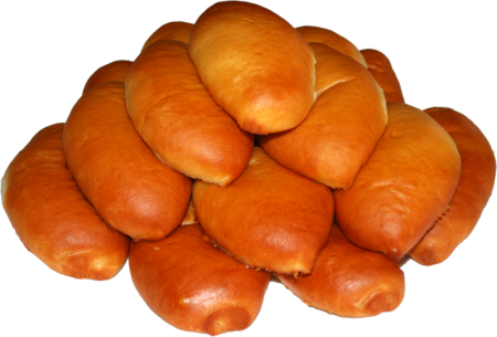 Корзинка с пирожками