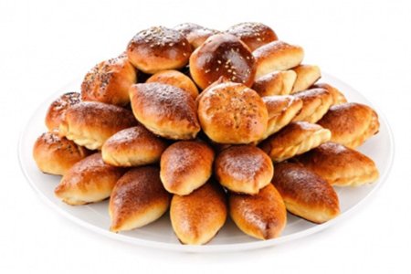 Пирожки на прозрачном фоне