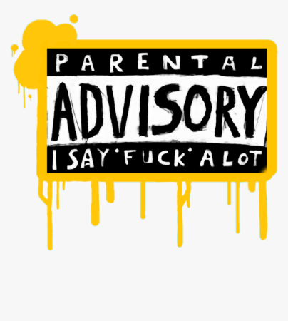 Parental Advisory наклейка