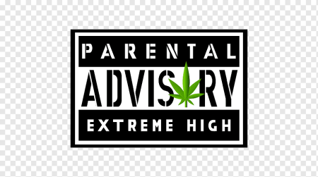 Стикер parental Advisory