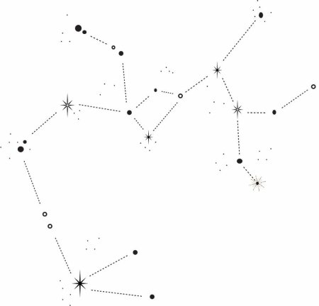 Карта созвездий звездного неба