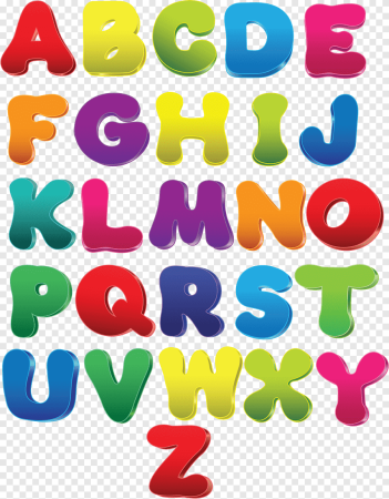Разноцветный шрифт