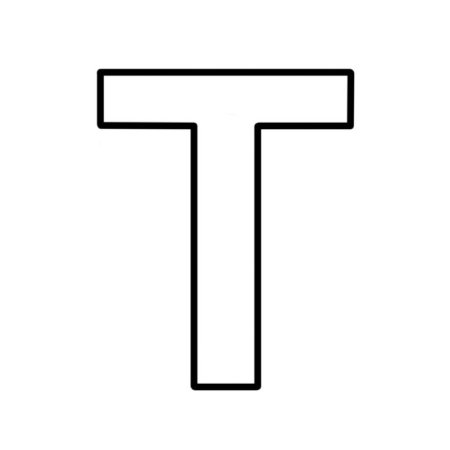 Закругленные буквы трафарет