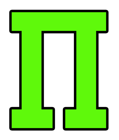 Буква н трафарет