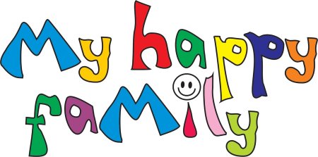 Family надпись на белом фоне