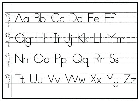 Alphabet прописи