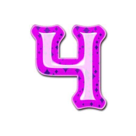Буква ч цветная