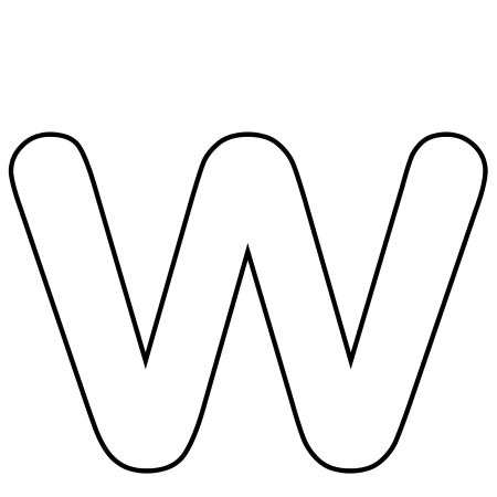 Буква w