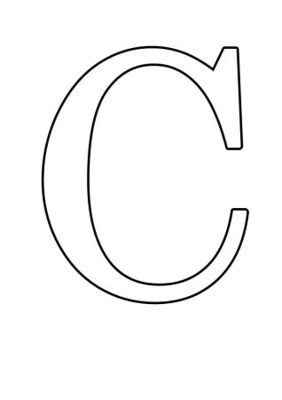 Буквы формата а4