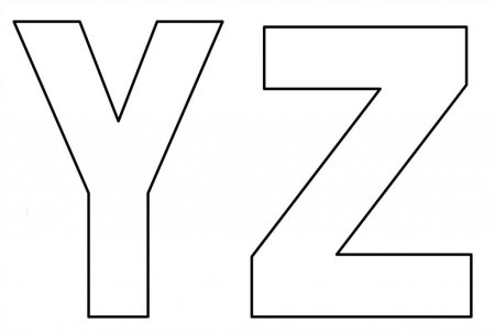 Красивая буква z