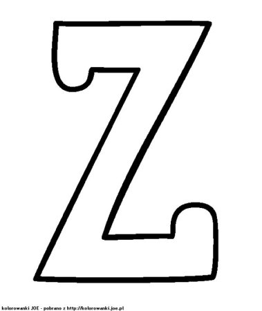 Буква z